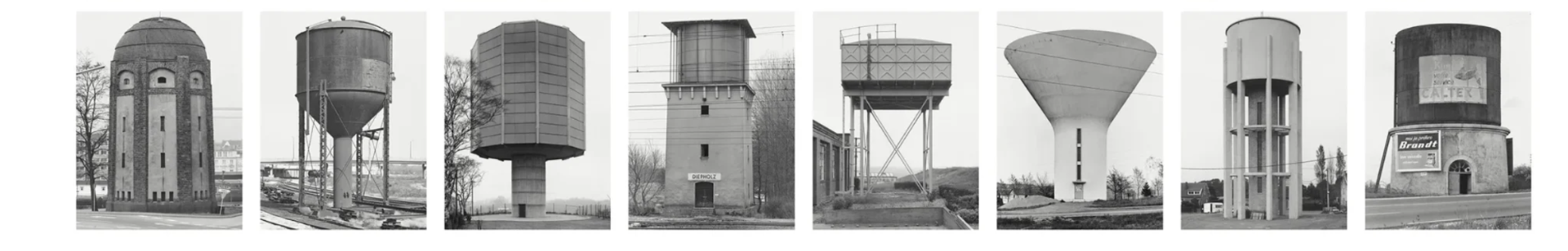 Bernd & Hilla Becher — Water Towers